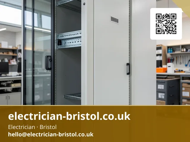 New consumer unit mounted in a retail unit's stockroom