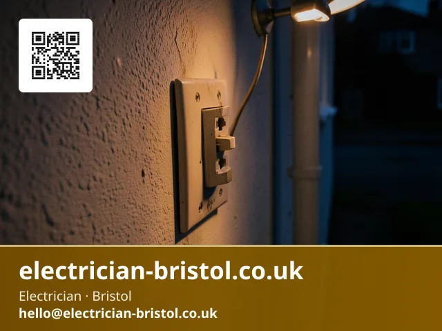Discoloured light switch plate being unscrewed from a wall