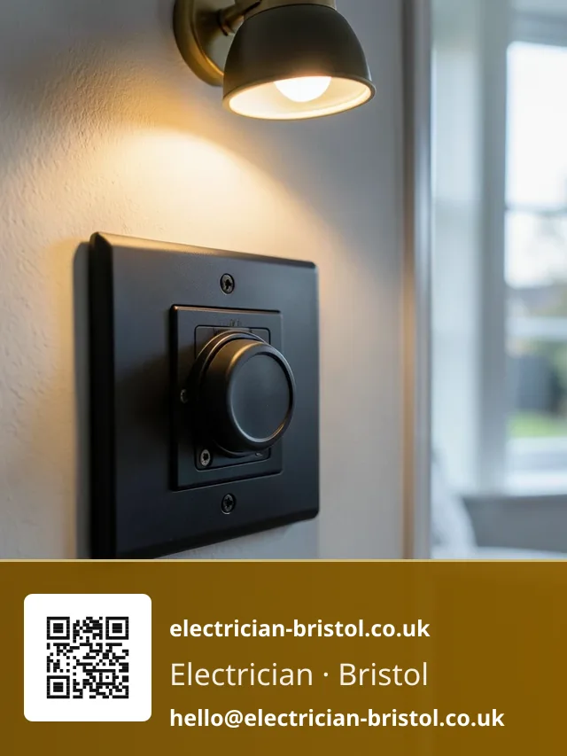 Dimmer module being wired behind a wall plate