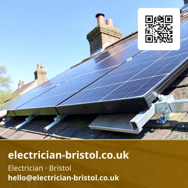 Solar panels being lifted onto roof mounting rails